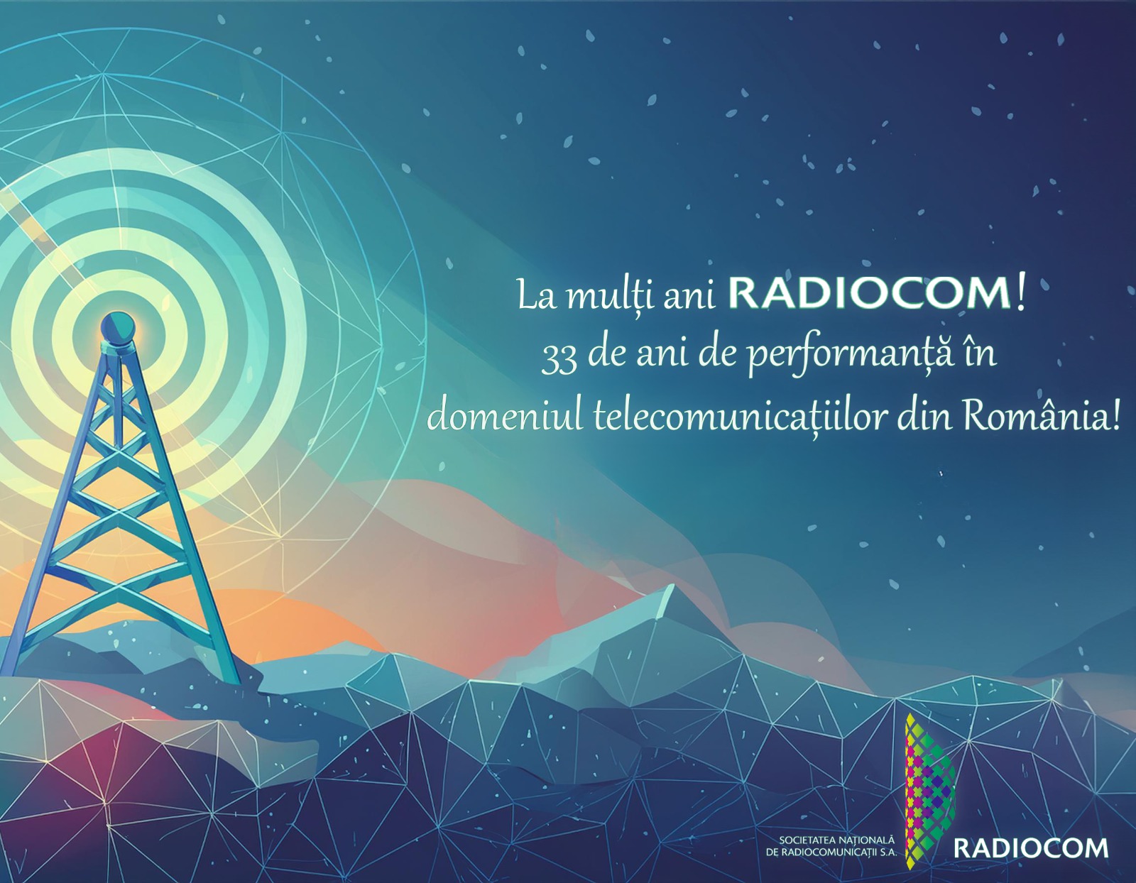 Citește mai mult despre articol RADIOCOM aniversează 33 de ani de activitate în domeniul telecomunicațiilor din România