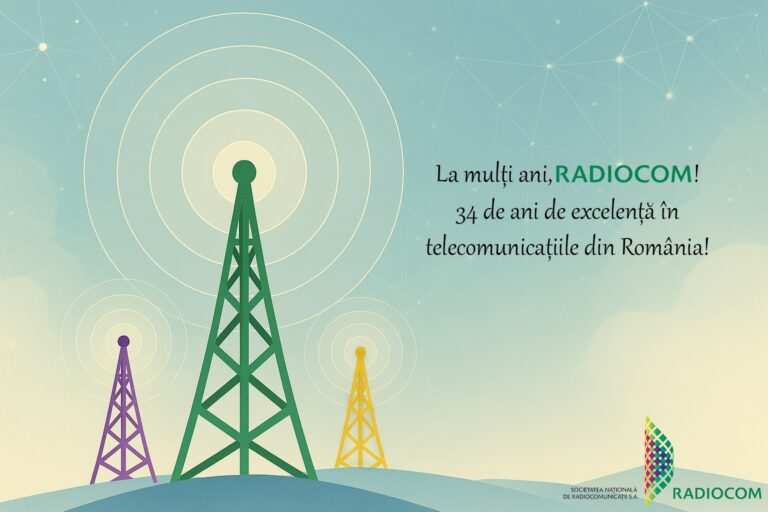 Citește mai mult despre articol RADIOCOM marchează 34 de ani de excelență în telecomunicațiile din România